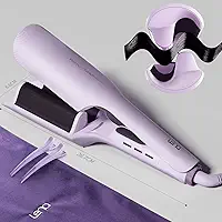 Lena Modelador de Ondas Protect Titanium Íons+, 32mm, Aquecimento Rápido, Painel de Titanium + Íons em Bilhões, Cordão Giratório 360°, Cor Lilás, Para Ondas Perfeitas