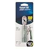 Nite Ize Radiant 100 Keychain Flashlight - Waterproof Mini Keychain Flashlight with Bright 100 Lumen Light - Backpacks & Keys Accessory - Olive