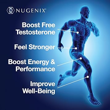 Nugenix T Booster - Free Testosterone Booster Supplement for Men - 42 Count