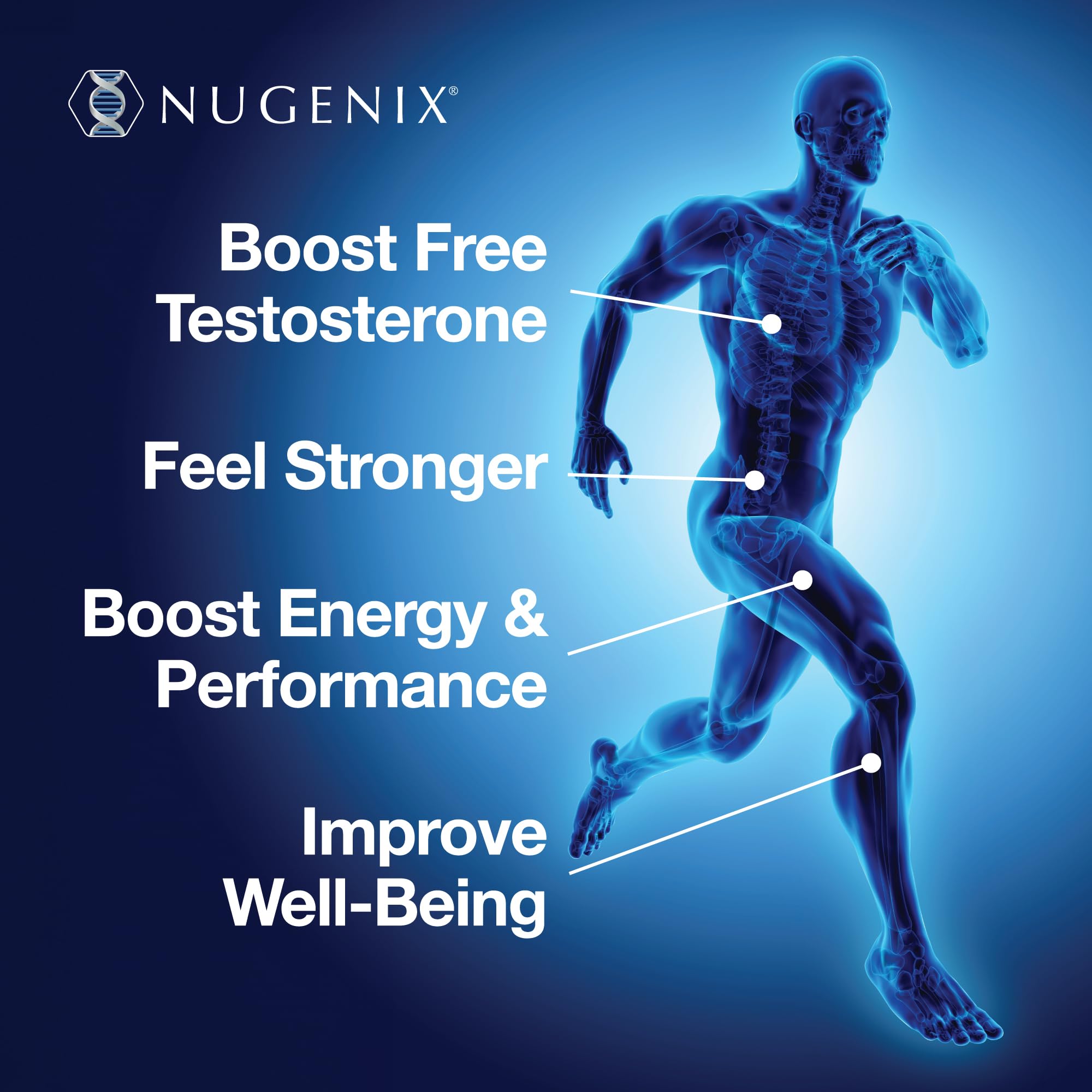 Nugenix T Booster - Free Testosterone Booster Supplement for Men, 90 Count — Amazon image 3