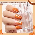 AIMEILI Brown Gel Nail Polish Set 6pcs, Hema Free, Cruelty Free, Vegan, Soak Off U V LED Nail Art Manicure Salon DIY for Women - Kit 97