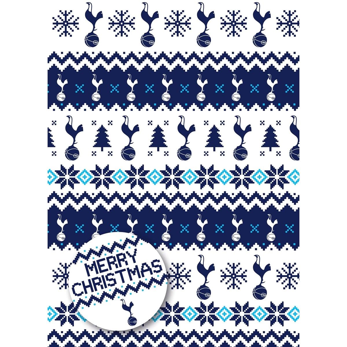 Tottenham Hotspur FC Christmas Gift Wrap, Cards, Giftwrap & Giftbags, Gift