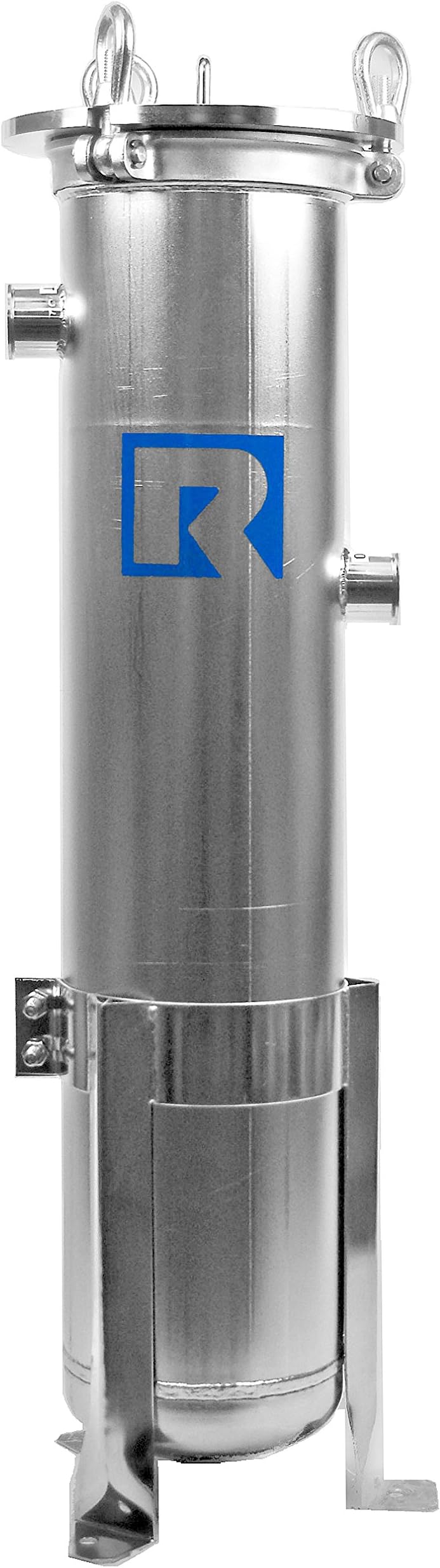 Rosedale Products NCO8-30-2P-150-S-V-PB Model Nco Bag Filter Housing, 30" Height, 304 Stainless Steel
