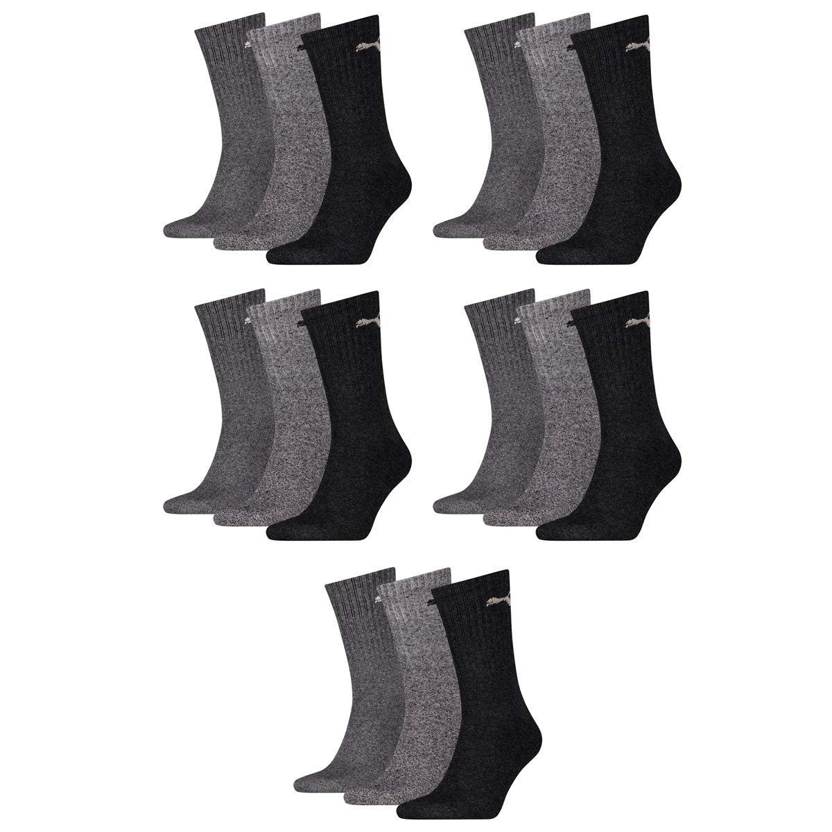 PUMA Sport 3p Calze sportive Uomo (Pacco da 3)