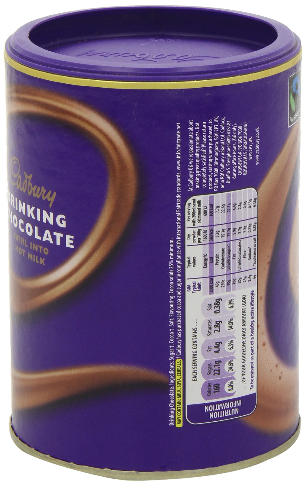 Cadbury - Drinking Chocolate - 500g Pack of 3 product thumbnail 6