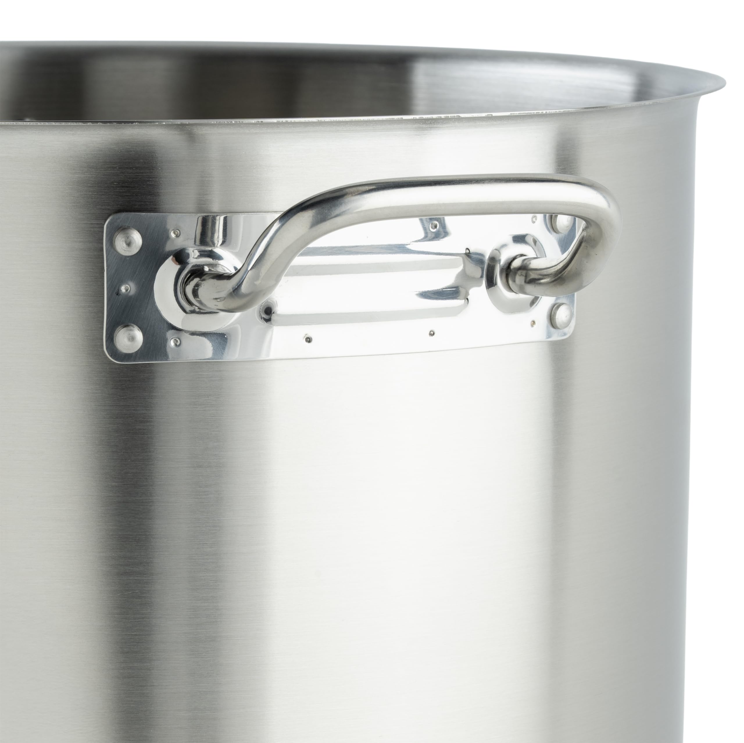 Winco 40 Quart Stainless Steel Stock Pot -3