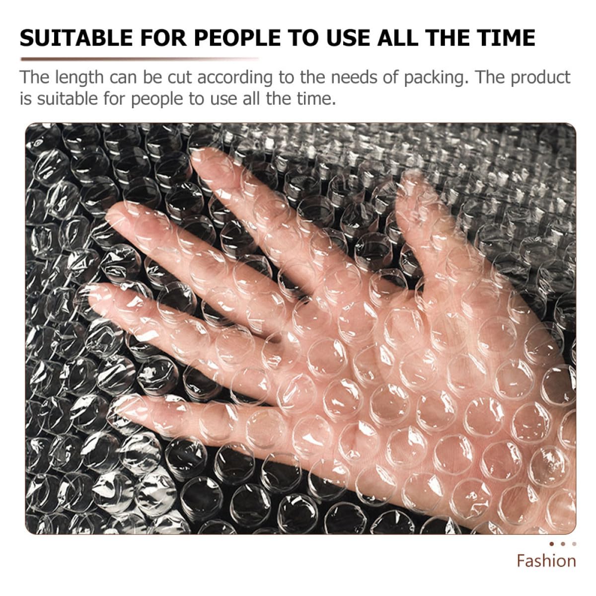 Uonlytech Film à Bulles Transport D'emballage Antichoc, en LDPE Rouleau pour Protection de Verre et Verre et Objets Artisanaux