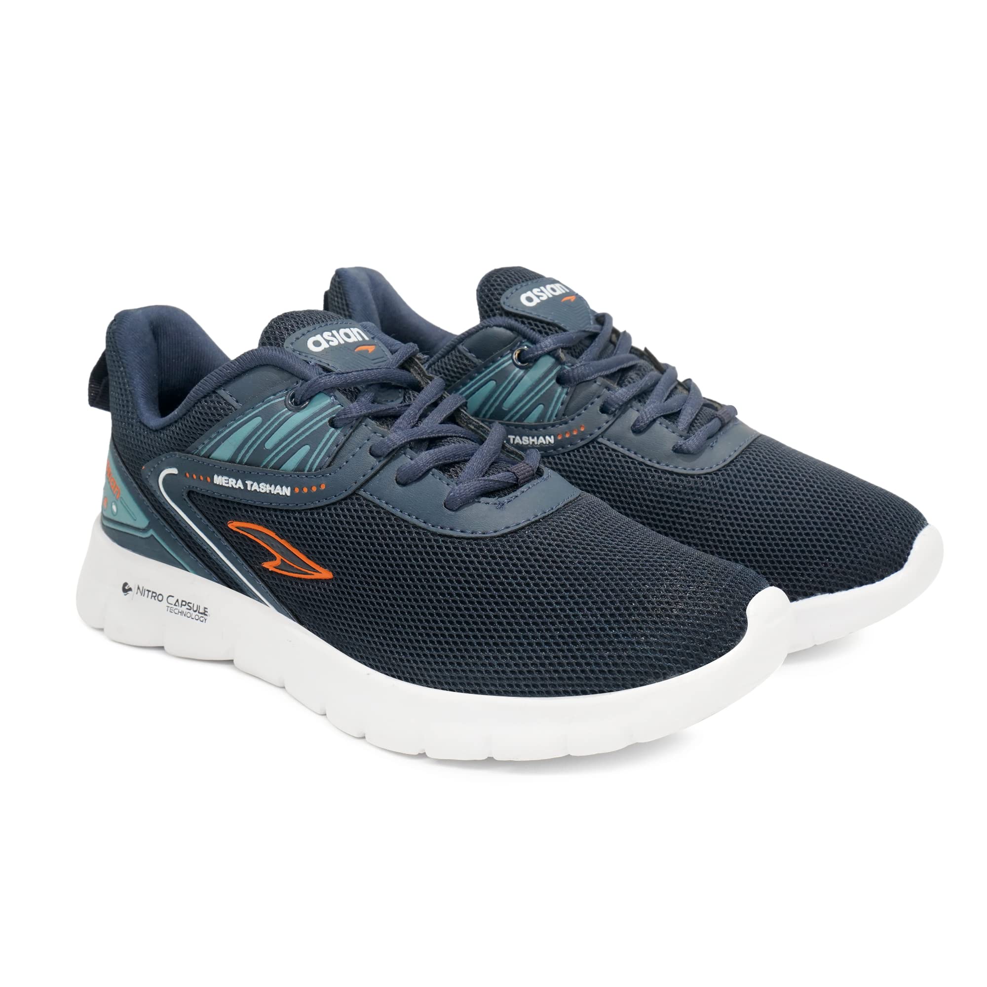 ASIAN Mens EXPRESS-14 Sports Running,Walking,Gym Shoes with Lightweight EVA Sole Lace-Up Casual Sneaker Shoes for Mens & Boys Navy (B0BSC5J8ZB) Amazon Price History, Amazon Price Tracker