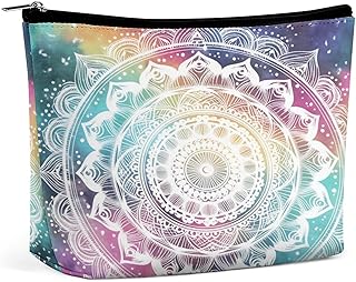 Colorful Mandala Makeup Bag, Travel Toiletry ...