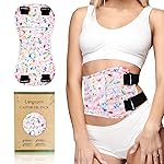 Langsprit Castor Oil Pack Wrap,Organic Cotton Castor Oil Packs for Liver DetoxButterfly L