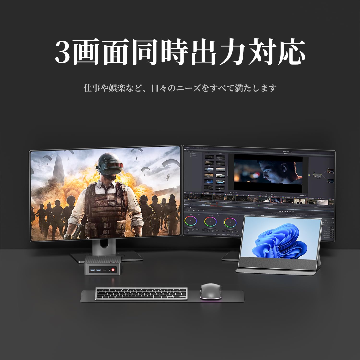 Amazon.co.jp: Magicnuc ミニPC Ryzen 5 3550H ミニパソコン 4コア/8
