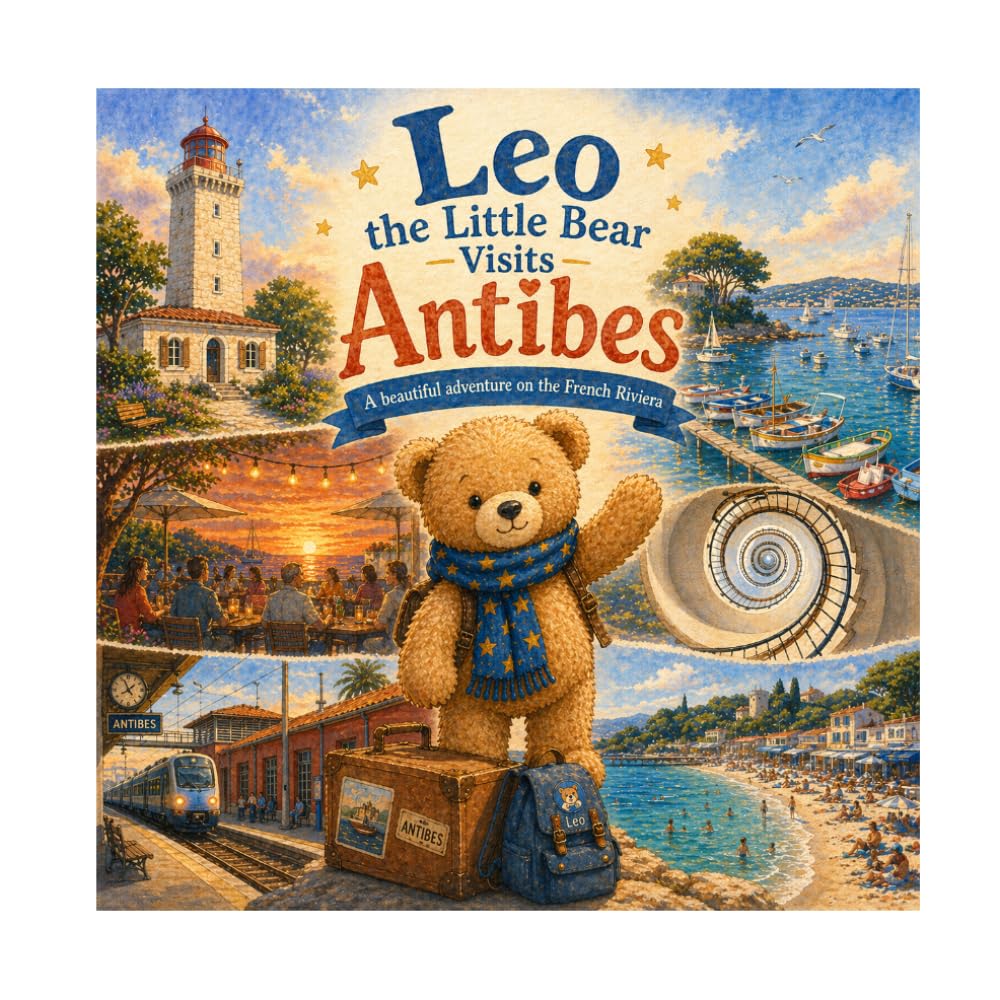Leo the Bear Visits Antibes: N°6 - A Beautiful Adventure on the French Riviera (Leo the Bear Visits France)