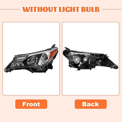 Miniatura 8 de Para Toyota Rav4 Rav-4 LH 2013 2014 2015 - Lámpara cromada para faros delanteros izquierdos