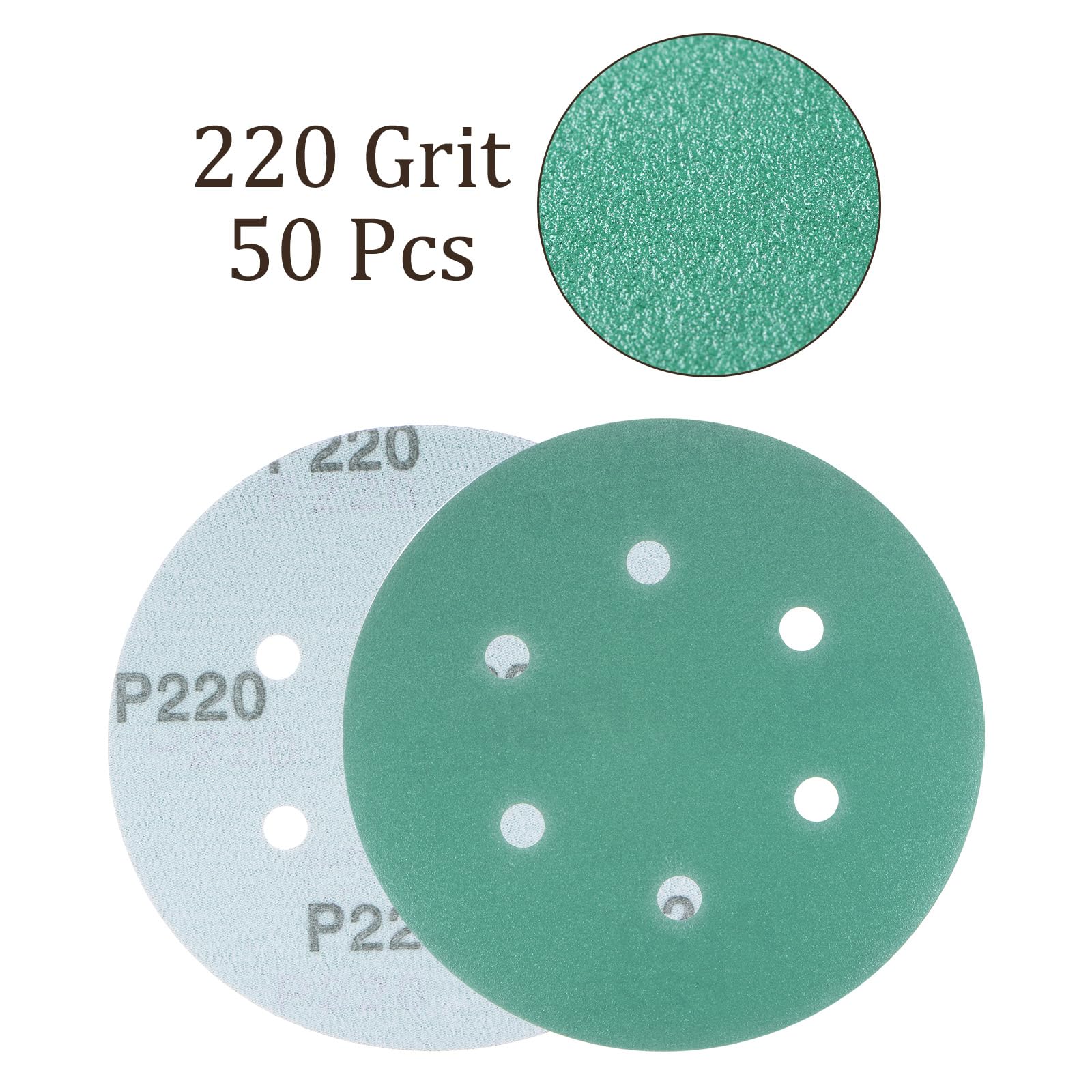 Kozelo 50pcs Green Film Sanding Discs - Image 4