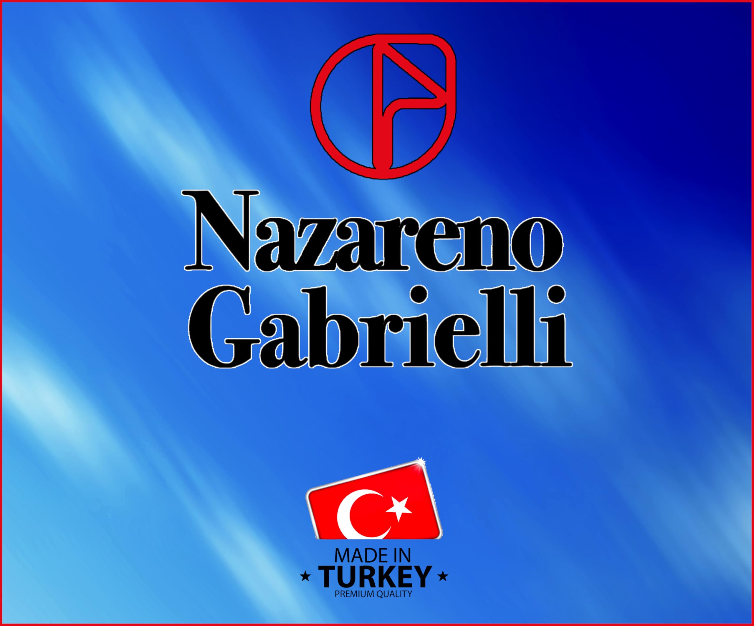Generico Nazareno Gabrielli Sandali Uomo Estivi Comode Sportivi Regolabili da Escursionismo Punta Aperta, Tg.36/45 Art.26113 Blu
