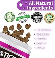 Vista 4 de Flea and Tick Prevention for Dogs Chewables, Natural Dog Flea and Tick Control Supplement, Flea Treatment for Dogs, Oral Flea and Tick Chews Treats