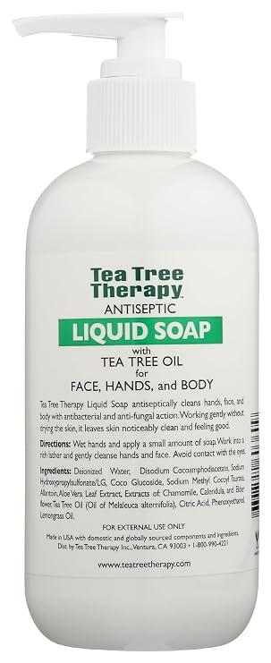 TEA TREE THERAPY Tea Tree Liquid Soap, 8 FZ