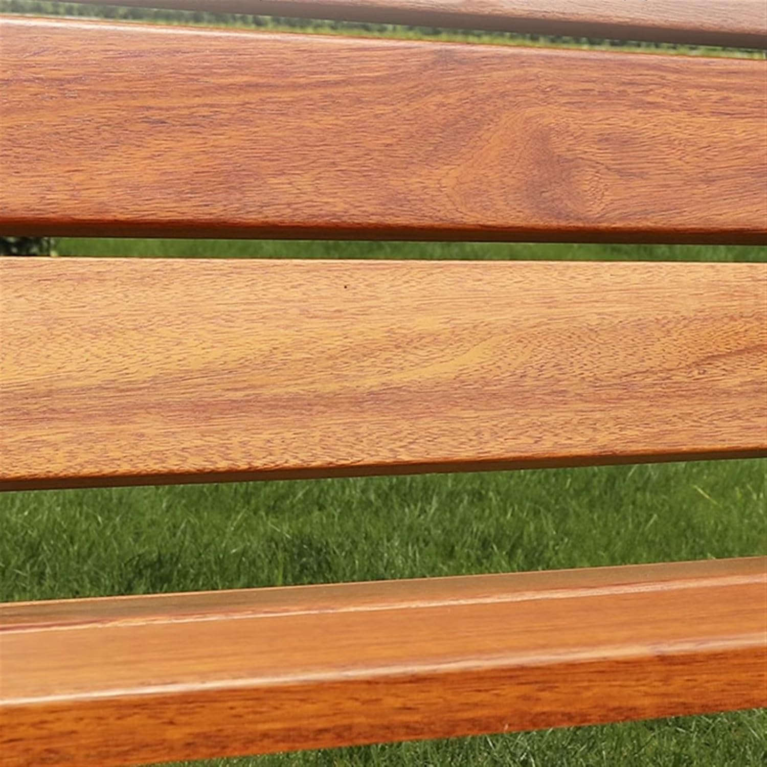 bancas de Patio Exterior 59.0 Inch Outdoor Park Chair, Outdoor Terrace Bench Hardware Flat Noodles Seat and Backrest, Cast Aluminum