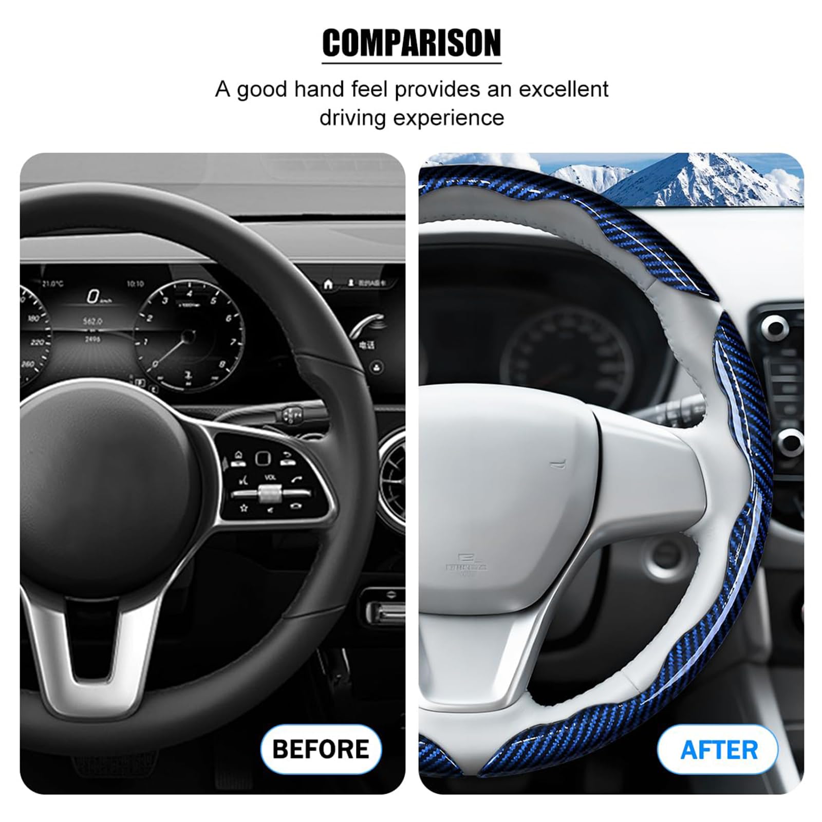 Funda Volante para NSX Type S 2016-2022 (NC1) (Plata 3PCS 3PCS/Azul)