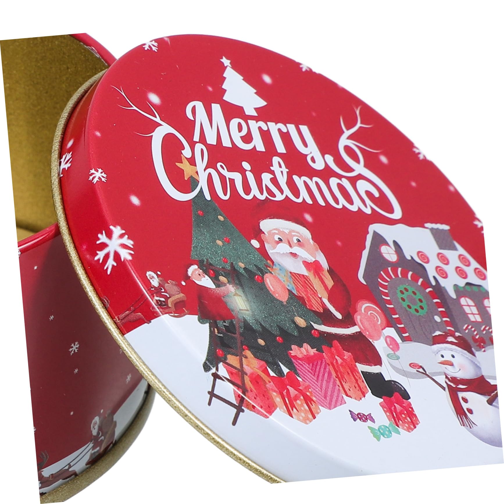 12 Pezzi Natalizie Miniature in Resistenti per Caramelle Biscotti e Cioccolato Decorazioni Natalizie Colorate per Festa e Casa