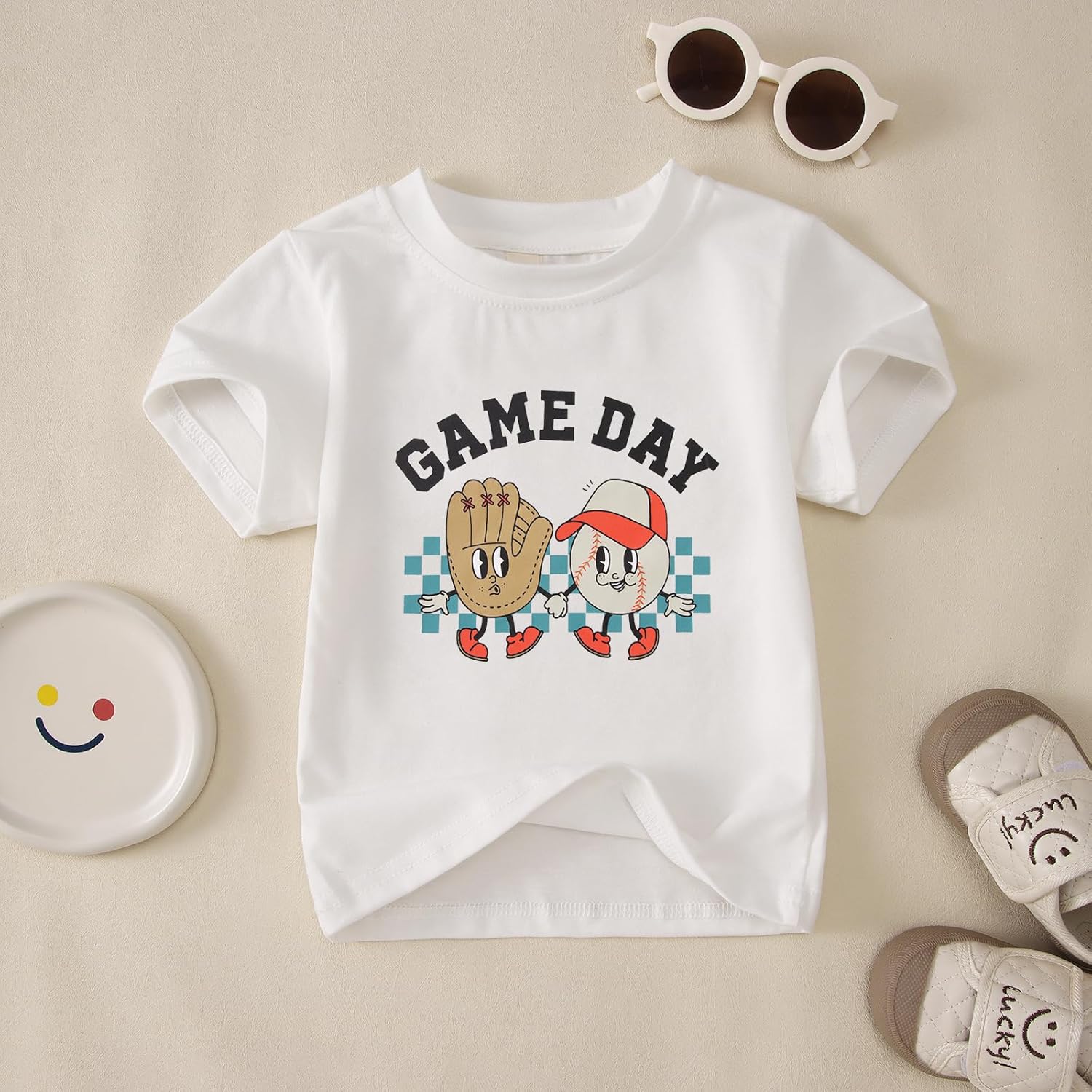 Baseball Shirts for Toddler Baby Boys Funny Game Day T-Shirt Kid Summer Baseball Lover Tees Outfit Short Sleeve Tops - Image 5