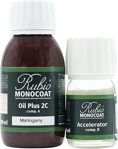 Miniatura 310 de Rubio Monocoat Plus 2C Pure Eco2 - Aceite para manchas de madera, color transparente