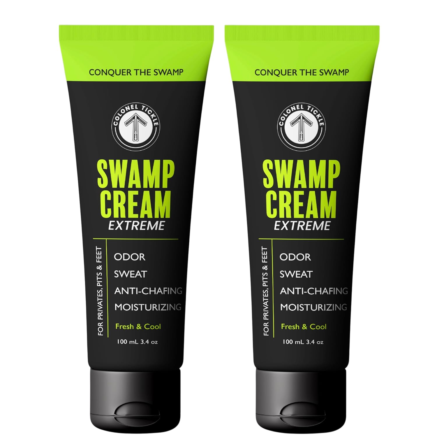 Deodorant Cream for Men - 3.4 oz | Mess-Free Application - Lab-Verified Formula & Infused with Pine Sage | Pits Privates Feet | Non-Staining