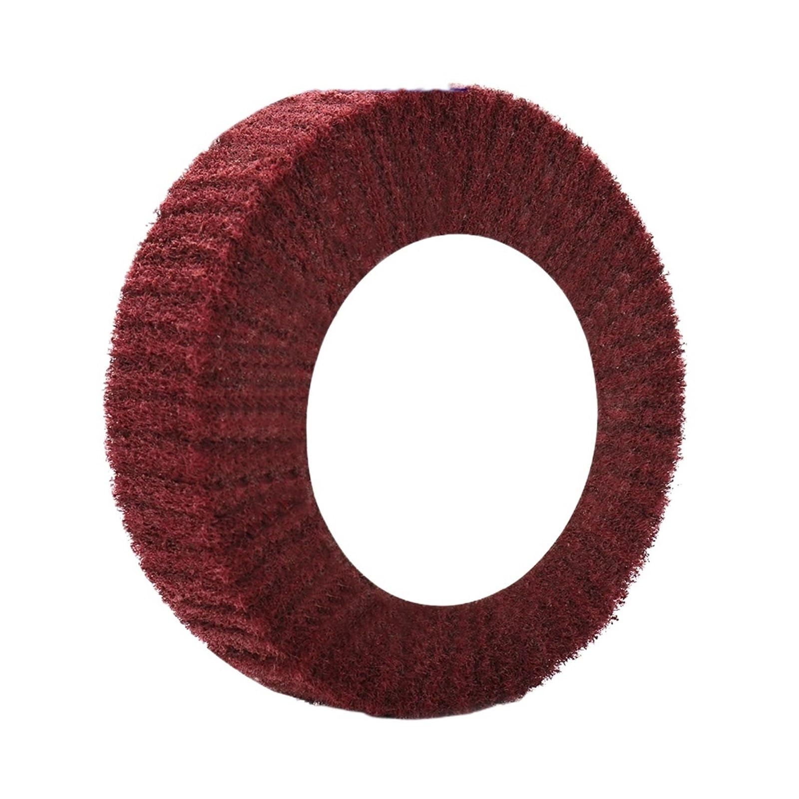 Spazzola a lamelle in tessuto non tessuto da 100/125/150/200/250/300 mm, ruota for lucidatura, grana 320, tampone abrasivo for lavorazione del legno, foro da 20 mm, spessore 1''/2''(50mm Thick,320_300