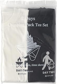 [スノーピーク] 雪峰祭2026秋限定 2 Days Camping Pack Tee Set Tシャツ 2枚セット