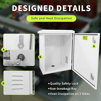 Pole-mounting Kits with 20X24X12 Electrical Box