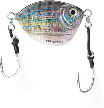 Imposter Jig Pinfish Slow Pitch Jigging Lure | Saltwater Fishing Jig for Deep Drop Jigging, Flutter Action, Vertical Strikes, Grouper, Snapper, Tuna