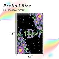 Vista 3 de Diseña Tus Propios Libros de Servicio con Nombre e Iniciales para Camareras, Dikoer Libro de Servicio de Camarero Personalizado con Nombre