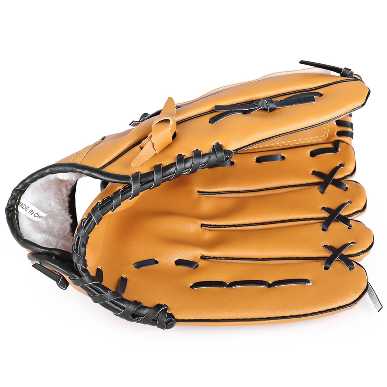 Guanto Da Baseball Guanto da baseball Outdoor Sport Brown Attrezzature for la pratica del softball Dimensioni 10.5 / 11.5 / 12.5 Allenamento da baseball donna uomo sinistro Guanti Da Baseball ( Color