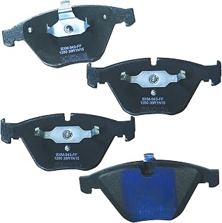 Bendix Premium SBM1260 Semi-Metallic Front Brake Pads for Select Models BMW 323i, 325i, 328i, 328i xDrive, 328xi, 335d, 335i, 335is, 335i 525i, 530i, 645Ci, 650Ci, 650i, X1