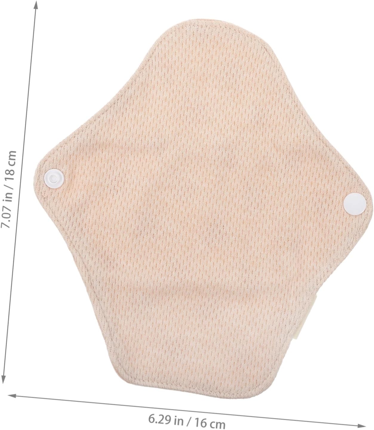 GALPADA Reusable Cotton Sanitary Napkin Pads 180mm 4pcs Washable Leakproof Menstrual Pads for Women Postpartum Use