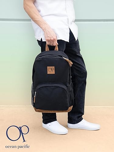Miniatura 2 de Ocean Pacific La Playa Mochila de lona para viajes, deportes, playa, trabajo, mochila casual para hombres y mujeres, se adapta a portátiles de 15.6