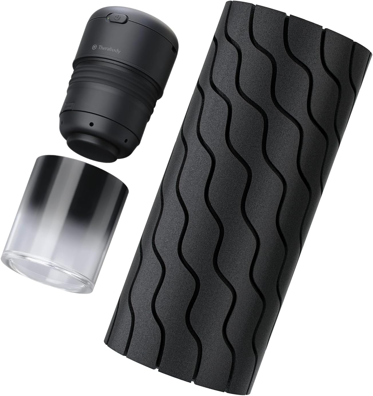 Therabody Wave Roller and TheraCup bundle components