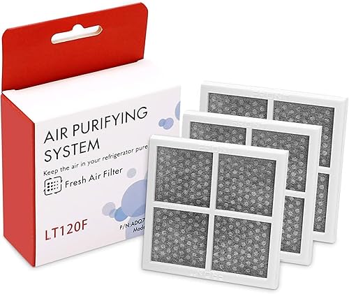 LT120F Filtro de aire de repuesto para refrigerador LG LT120F Kenmore Elite 46-9918 469918 9918 9918 reemplaza ADQ73214402 ADQ73214403 ADQ73214404-3
