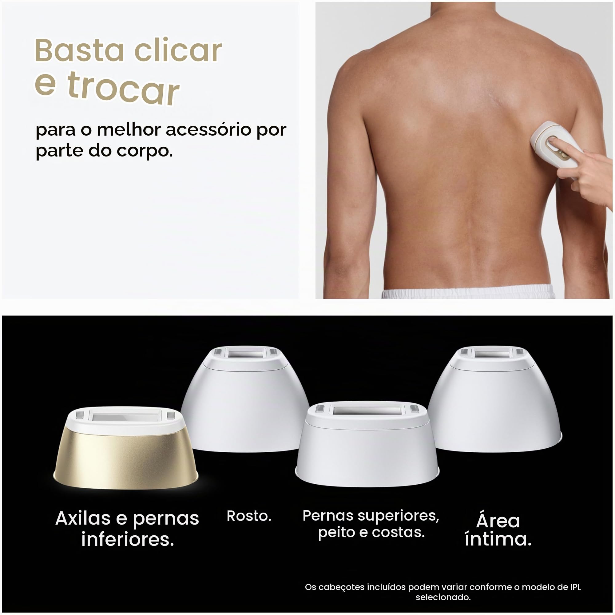 Braun Remoção de pelos IPL para mulheres e homens, New Silk Expert