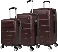 Conjunto de malas PMG Tokio Vinho Swiss Move