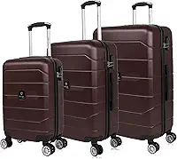 Conjunto de malas PMG Tokio Vinho Swiss Move