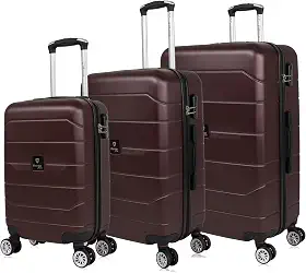 Conjunto de malas PMG Tokio Vinho Swiss Move