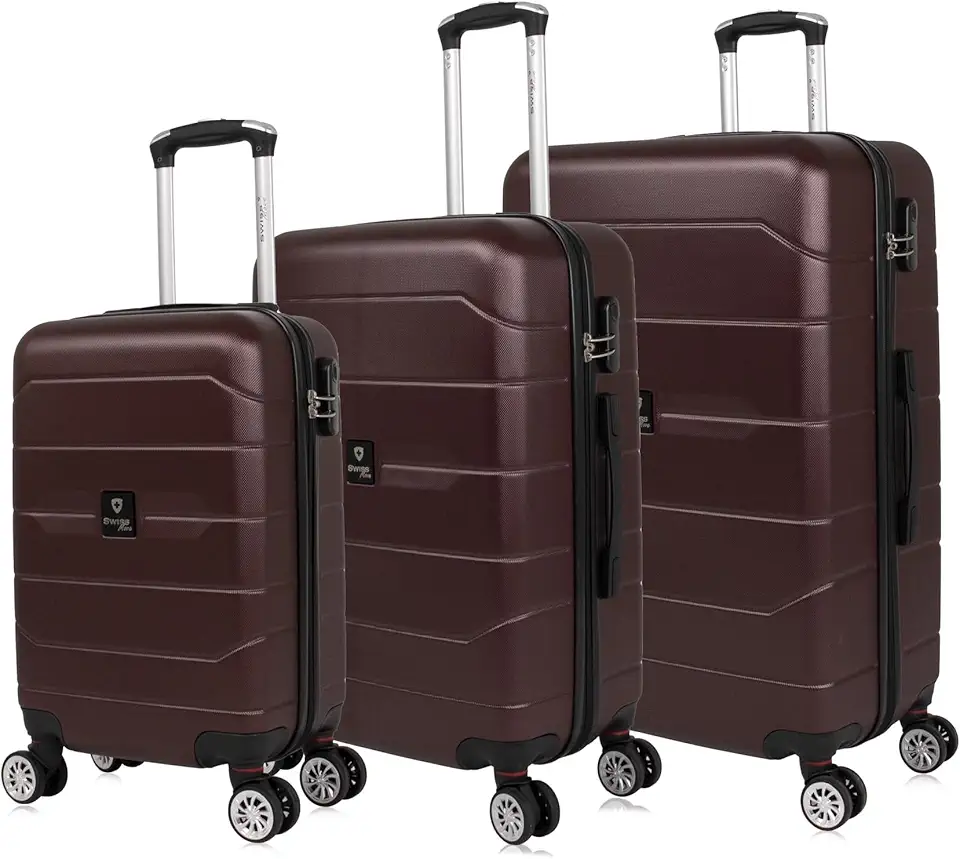 Conjunto de malas PMG Tokio Vinho Swiss Move