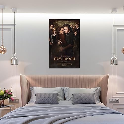 Miniatura 8 de Pósteres e impresiones de la película, póster de crepúsculo, luna nueva, lienzo, impresiones artísticas para pared, papel tapiz familiar, decoración