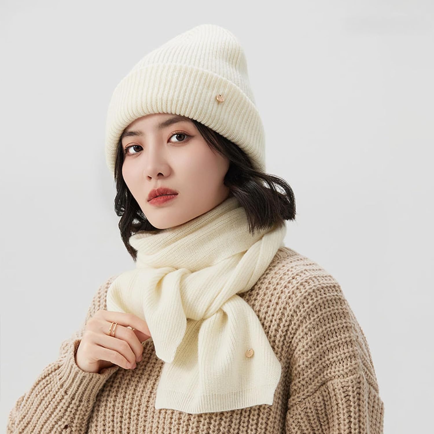 90年代 northern isles パッチワークパターン ラミー×コットン ハンドニットセーター メンズ2XL 古着 90s ビンテージ  ヴィンテージ マルチカラー ライトブラウン レッド ブルー グリーン オレンジ 茶色 赤色 青色 緑色 ビッグサイズ 大きいサイズ【ニットセーター  ... Vintage Year HAT レディース US サイズ: One Size カラー: ブラウン