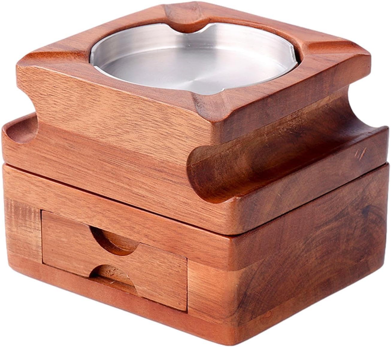 Desktop Cigars Ash Container, Smoking Supplies Cigarettes Ash Holder