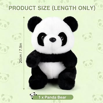 1Pcs Panda Decorations, Panda 20cm