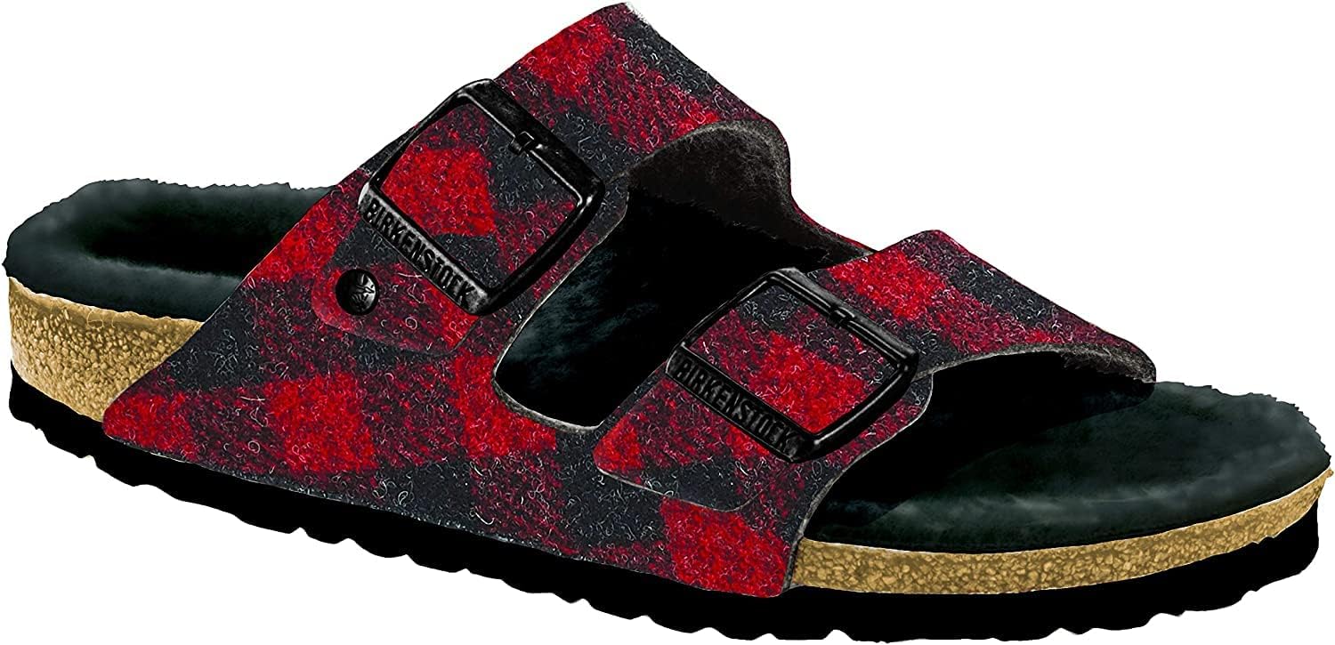 Women's Sandales Arizona SFB Cuir Suede Earth Red, 4 UK