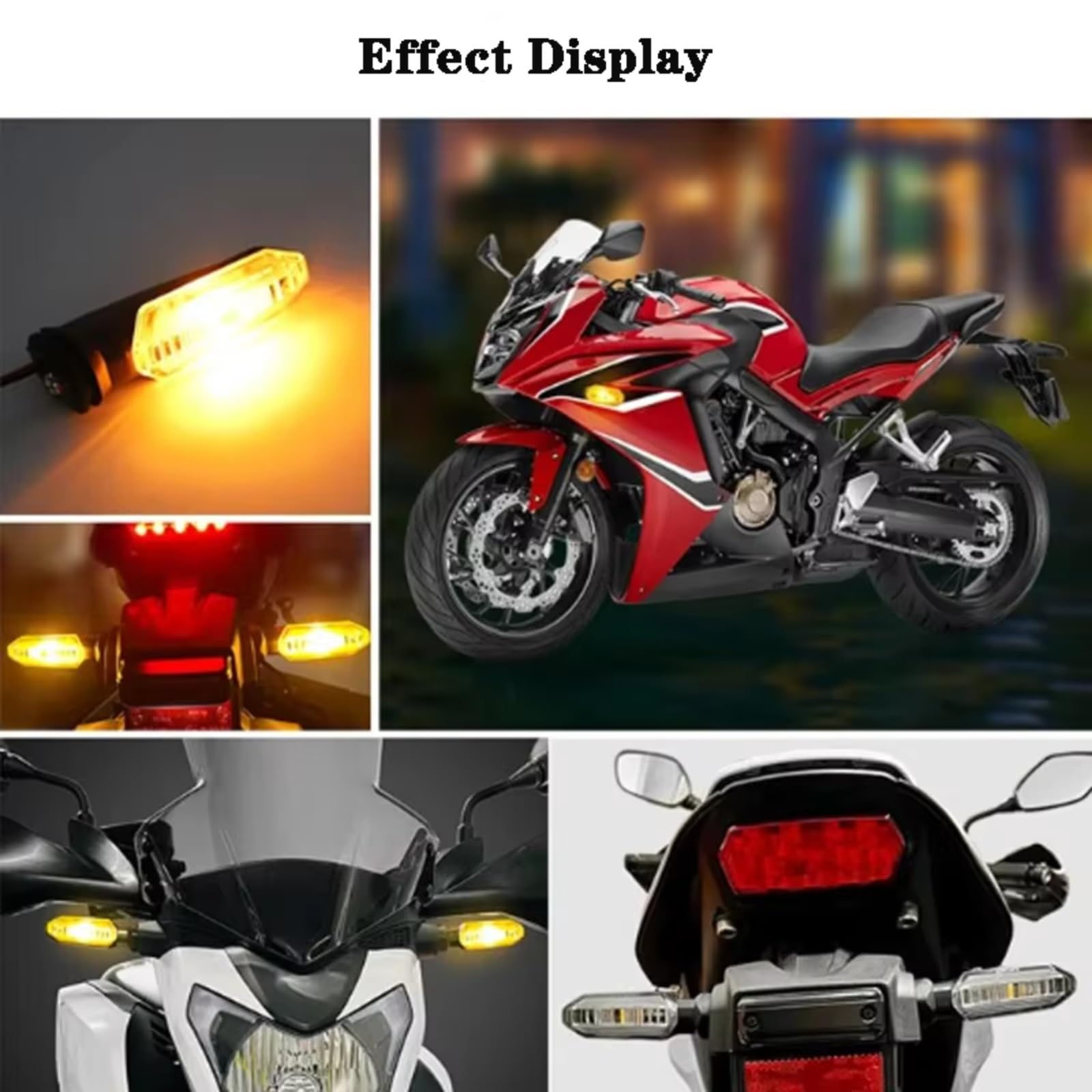 Intermitentes Para CRF250L 2012-2020 Para CRF300L 2021 Para NC700S 2012-2017 Para NC750X 2014-2022 Para CTX700N 2014-2018 Accesorio De Luz De Giro De Intermitente De Motocicleta