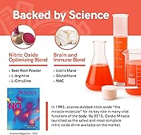 Vista 4 de Cardio Miracle Nitric Oxide Supplement 30-Pack Stick - Beet Root Powder with L-Arginine to Support Circulation, Blood Flow, Energy, Endurance